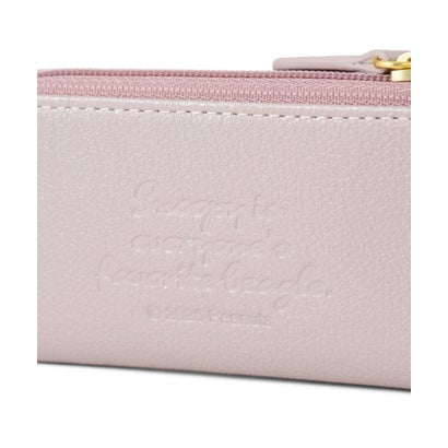SNOOPY LEATHER COLLECTION/スヌーピーレザーコレクション/パールシリース? ファスナー付きキーケース （ブルー）｜詳細画像