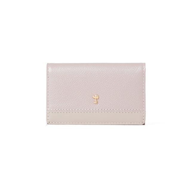 SNOOPY LEATHER COLLECTION/スヌーピーレザーコレクション/パールシリース? 名刺入れ （ピンク）
