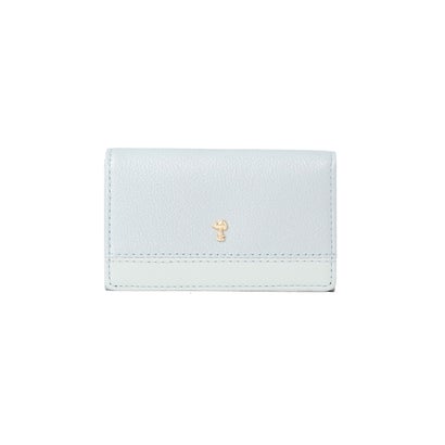 SNOOPY LEATHER COLLECTION/スヌーピーレザーコレクション/パールシリース? 名刺入れ （ブルー）｜詳細画像
