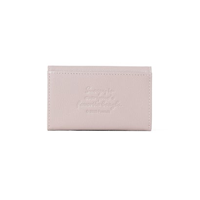 SNOOPY LEATHER COLLECTION/スヌーピーレザーコレクション/パールシリース? 名刺入れ （ブルー）｜詳細画像