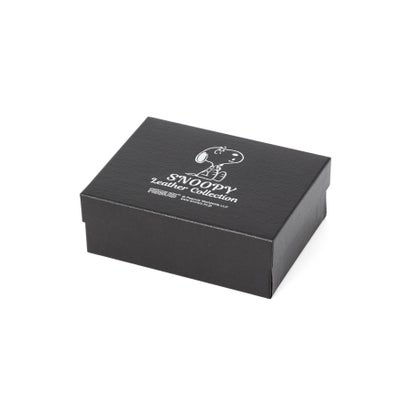 SNOOPY LEATHER COLLECTION/スヌーピーレザーコレクション/パールシリース? 二つ折財布 （ピンク）｜詳細画像
