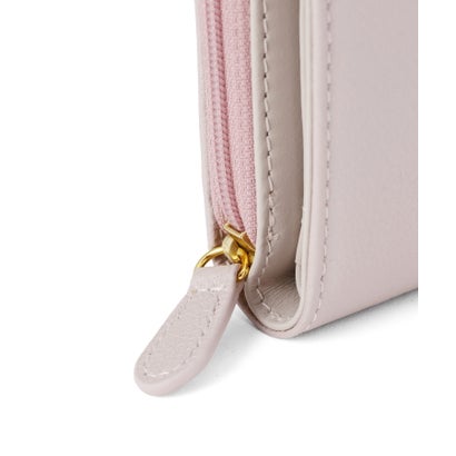 SNOOPY LEATHER COLLECTION/スヌーピーレザーコレクション/パールシリース? 二つ折財布 （ピンク）｜詳細画像