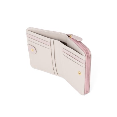 SNOOPY LEATHER COLLECTION/スヌーピーレザーコレクション/パールシリース? 二つ折財布 （ブルー）｜詳細画像