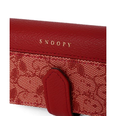 SNOOPY LEATHER COLLECTION/スヌーピーレザーコレクション/ジャガード/キーケース （ブラック）｜詳細画像