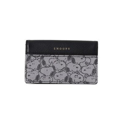 SNOOPY LEATHER COLLECTION/スヌーピーレザーコレクション/ジャガード/名刺入 （ブラック）｜詳細画像