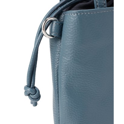 SNOOPY LEATHER COLLECTION/スヌーピーレザーコレクション/2WAY巾着ポシェット （ブラック）｜詳細画像
