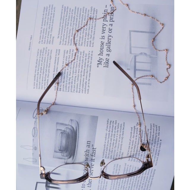 Sunny Cords/サニーコード/Ball chain rose gold （ゴールド）