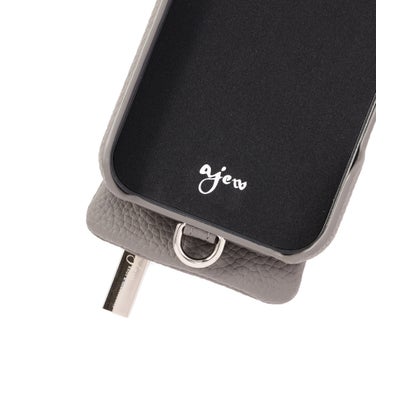 ajew/エジュー/ajew CADENAS ZIPPHONE CASE SHOULDER （グレー）｜詳細画像