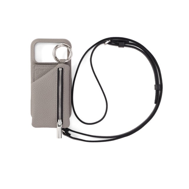 ajew/エジュー/ajew CADENAS ZIPPHONE CASE SHOULDER （グレー）