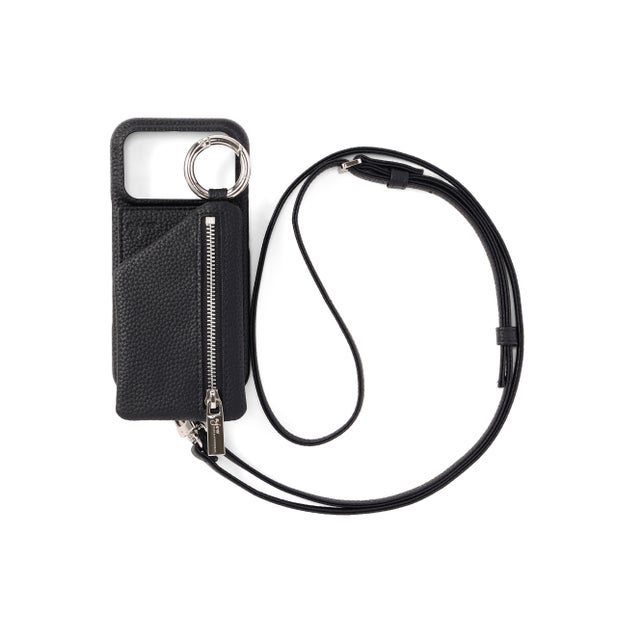 ajew/エジュー/ajew CADENAS ZIPPHONE CASE SHOULDER （ブラック）