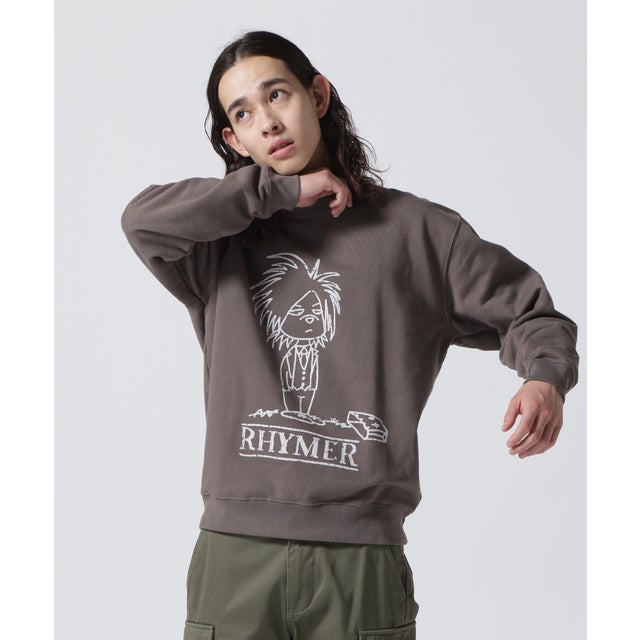 guernika/SHINICHIRO INUI×ODDTAXI PRINT SWAET 3 （チャコール）