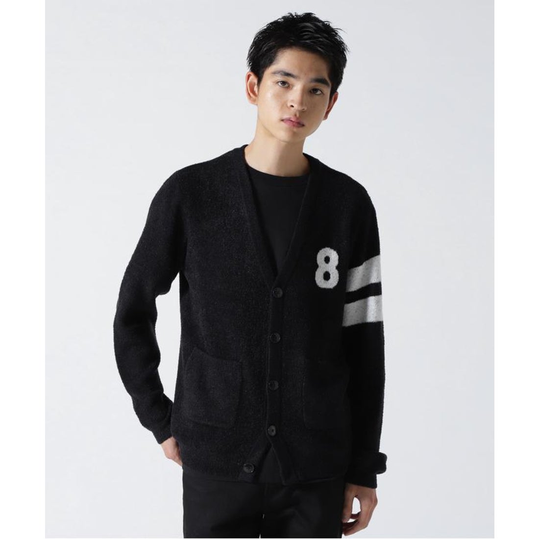 ロイヤルフラッシュ ROYAL FLASH muta／Feather Knit Cardigan 