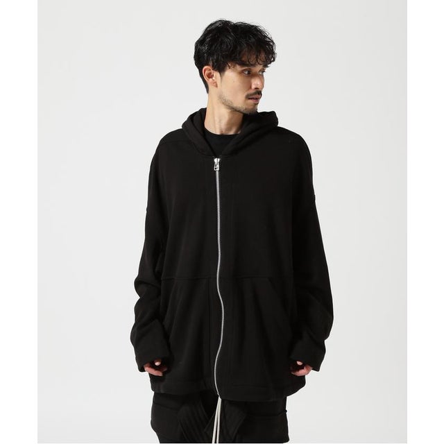 Bomber Heat Zip Jumbo Hoodie （ブラック）