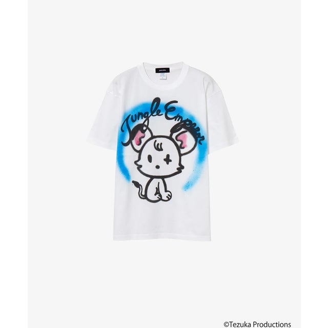 guernika/ゲルニカ/Thumb Doll Spray Tshirt レオ （ホワイト）