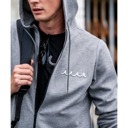 muta MARINE/ムータ マリン/Set-up Hoodie Back Metal （ブラック）｜詳細画像