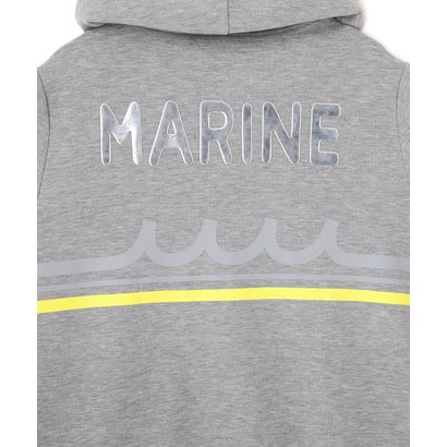 muta MARINE/ムータ マリン/Set-up Hoodie Back Metal （ブラック）｜詳細画像