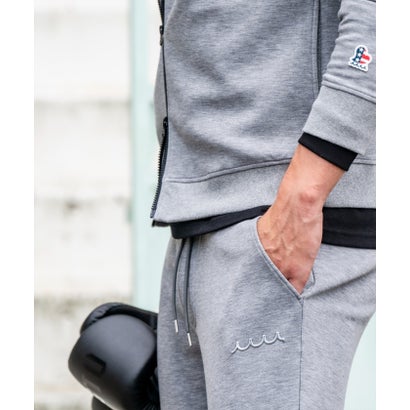 muta MARINE/ムータ マリン/Set-up Pants Metal Wave （ブラック）｜詳細画像