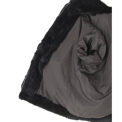 FR(13)NDS/フレンズ/Rabbit Fur PK （ブラック）｜詳細画像