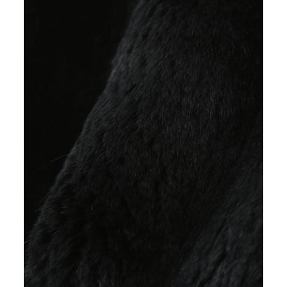 FR(13)NDS/フレンズ/Rabbit Fur PK （ブラック）｜詳細画像