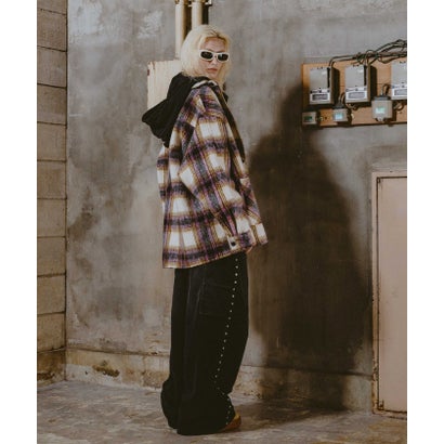 FR(13)NDS/フレンズ/SHAGGY SHIRTS BLOUSON （ブラウン）｜詳細画像
