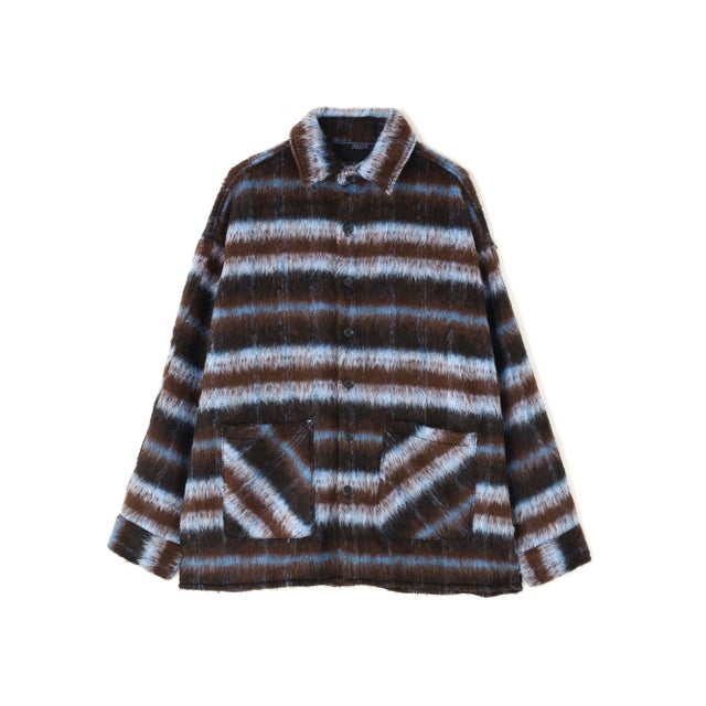 FR(13)NDS/フレンズ/SHAGGY SHIRTS BLOUSON （ブラウン）