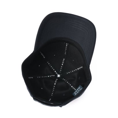 ロイヤルフラッシュ ROYAL FLASH muta MARINE/ムータ マリン/8METAL PLATE CAP （ブラック）｜詳細画像