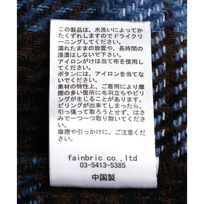 FR(13)NDS/フレンズ/SHAGGY SHIRTS BLOUSON （ブルー）｜詳細画像