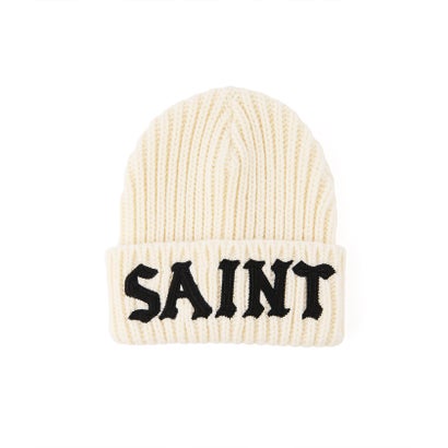 SAINT MICHAEL/セントマイケル/KNIT CAP/SAINT/WHITE （ホワイト）｜詳細画像