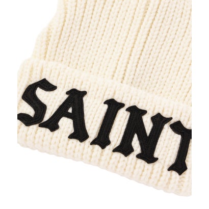 SAINT MICHAEL/セントマイケル/KNIT CAP/SAINT/WHITE （ホワイト）｜詳細画像
