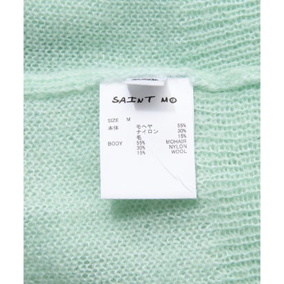 SAINT MICHAEL/セントマイケル/MOHAIR CREW KNIT/SAINT/GREEN （グリーン）｜詳細画像
