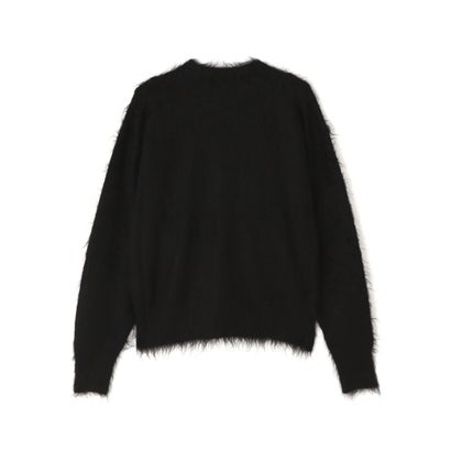 SAINT MICHAEL/セントマイケル/MOHAIR CREW KNIT/SAINT/BLACK （ブラック）｜詳細画像