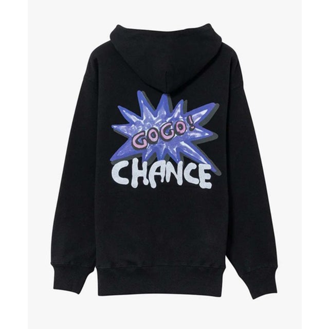 guernika/ゲルニカ/GOGO!CHANCE Zip Hoodie （ブラック）