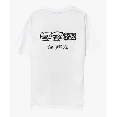 guernika/ゲルニカ/ジャグラーPaint T-shirt （ホワイト）｜詳細画像
