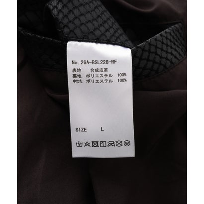 ロイヤルフラッシュ ROYAL FLASH FR(13)NDS/フレンズ/STAND BLOUSON PU LEATHER （ブラック）｜詳細画像
