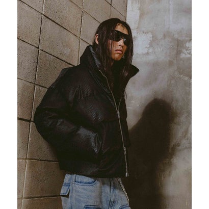 ロイヤルフラッシュ ROYAL FLASH FR(13)NDS/フレンズ/STAND BLOUSON PU LEATHER （ブラック）｜詳細画像