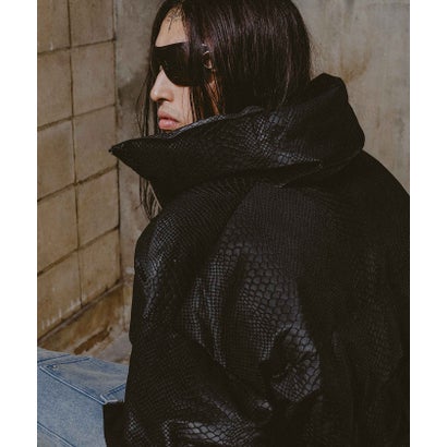 ロイヤルフラッシュ ROYAL FLASH FR(13)NDS/フレンズ/STAND BLOUSON PU LEATHER （ブラック）｜詳細画像