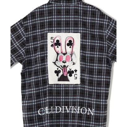 ロイヤルフラッシュ ROYAL FLASH CD／Checked Shirt ”Cards” （ホワイト）｜詳細画像