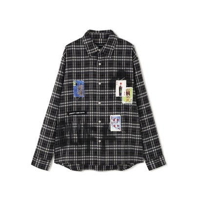 ロイヤルフラッシュ ROYAL FLASH CD／Checked Shirt ”Cards” （ブルー）｜詳細画像
