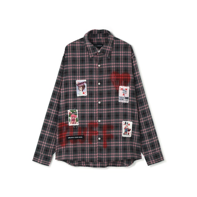 CD／Checked Shirt ”Cards” （ピンク）