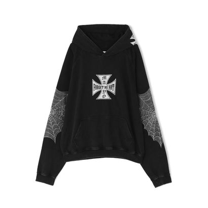 ロイヤルフラッシュ ROYAL FLASH 別注cross HOODIE （ブルー）｜詳細画像