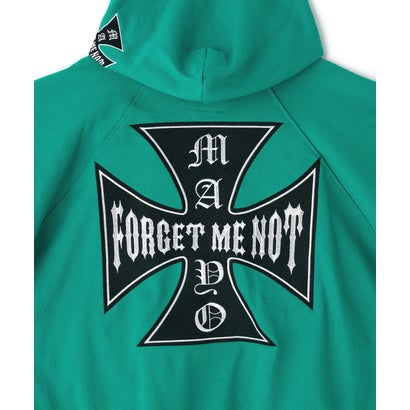 ロイヤルフラッシュ ROYAL FLASH 別注cross HOODIE （ブラック）｜詳細画像