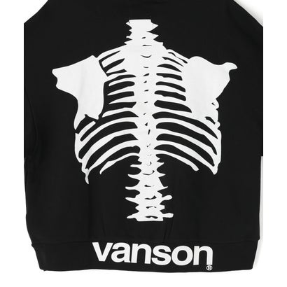 ロイヤルフラッシュ ROYAL FLASH FR／×VANSON Bone Hoodie （ブラック）｜詳細画像