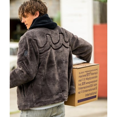 ロイヤルフラッシュ ROYAL FLASH muta MARINE/ムータ マリン/Eco Fur Blouson （ホワイト）｜詳細画像