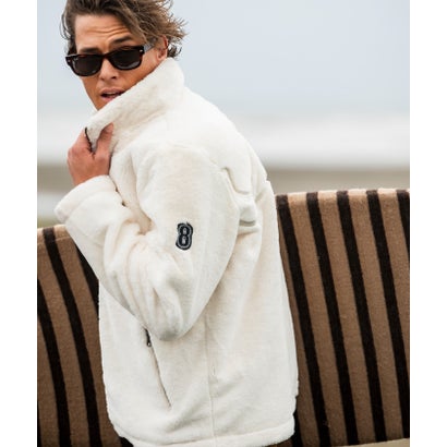 ロイヤルフラッシュ ROYAL FLASH muta MARINE/ムータ マリン/Eco Fur Blouson （ホワイト）｜詳細画像