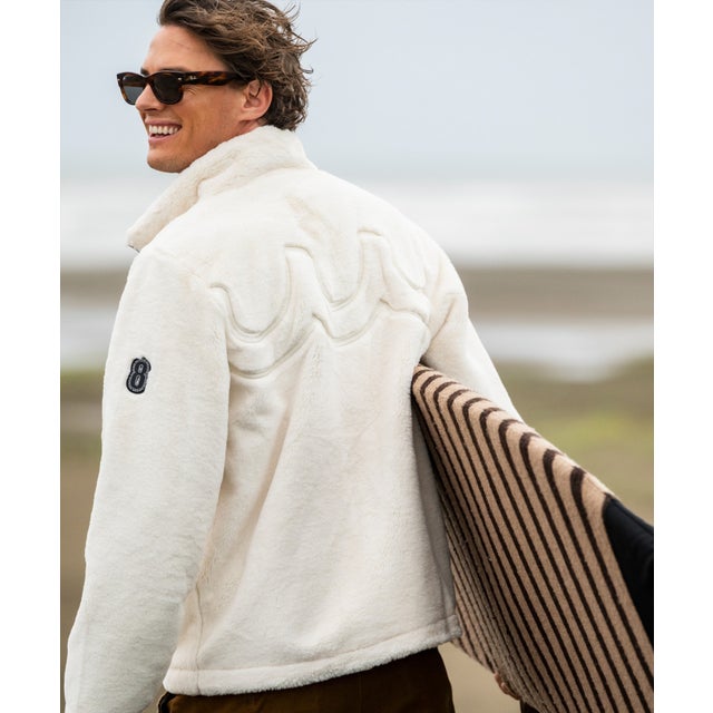 muta MARINE/ムータ マリン/Eco Fur Blouson （ホワイト）