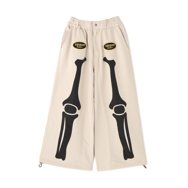 FR(13)NDS×Vanson Leathers/フレンズ×バンソンレザーズ/BONE PANTS （ベージュ）