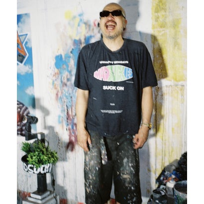 ロイヤルフラッシュ ROYAL FLASH SAINT MICHAEL/セントマイケル/MDS_SS T-SHIRT/SUCK ON/BLACK （ブラック）｜詳細画像