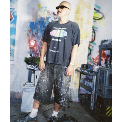 ロイヤルフラッシュ ROYAL FLASH SAINT MICHAEL/セントマイケル/MDS_SS T-SHIRT/SUCK ON/BLACK （ブラック）｜詳細画像