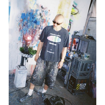 ロイヤルフラッシュ ROYAL FLASH SAINT MICHAEL/セントマイケル/MDS_SS T-SHIRT/SUCK ON/BLACK （ブラック）｜詳細画像