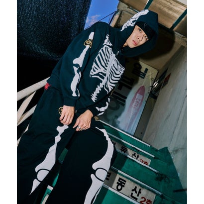 ロイヤルフラッシュ ROYAL FLASH FR(13)NDS×Vanson Leathers/フレンズ×バンソンレザーズ/BONE HOODIE （ベージュ）｜詳細画像